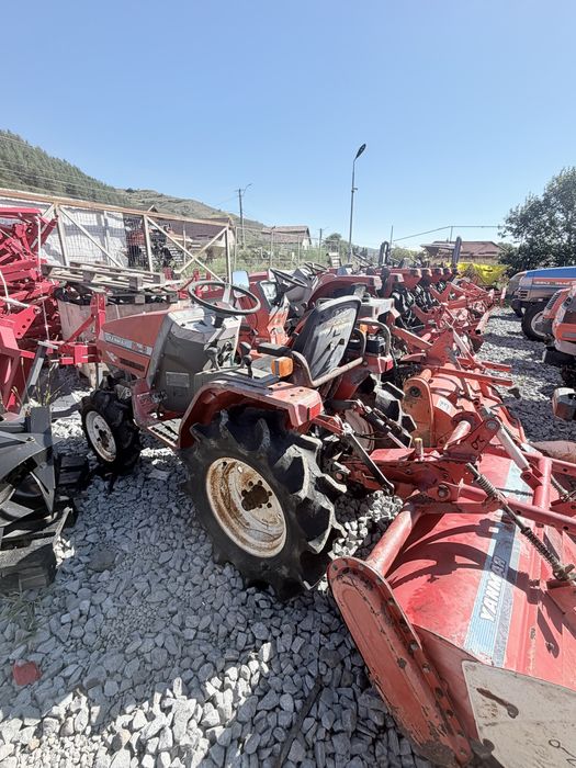 Yanmar  KE-3 4x4 – Tractor Jappnez  cu freza de sol