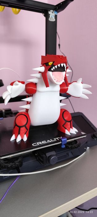 3D играчка Groudon Pokemon