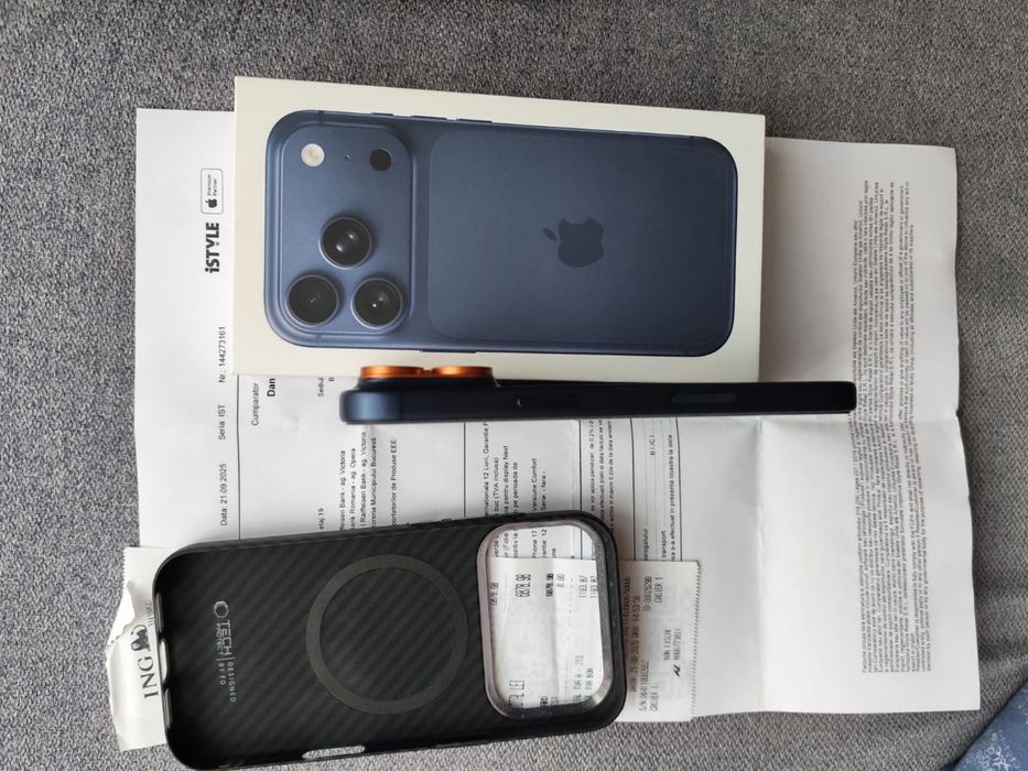 Iphone 17 pro SCHIMB,acte,full box