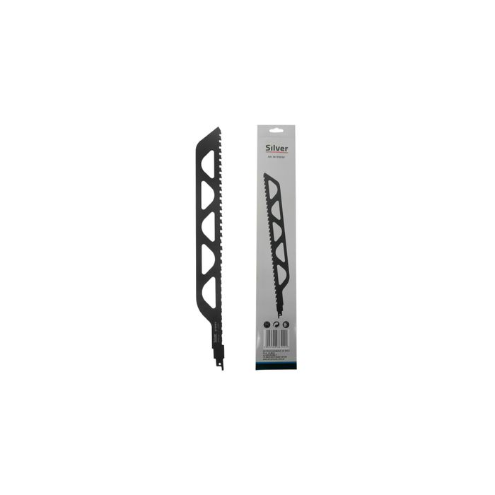 Panza fierastrau sabie pentru taiat BCA si caramida 455mm Silver