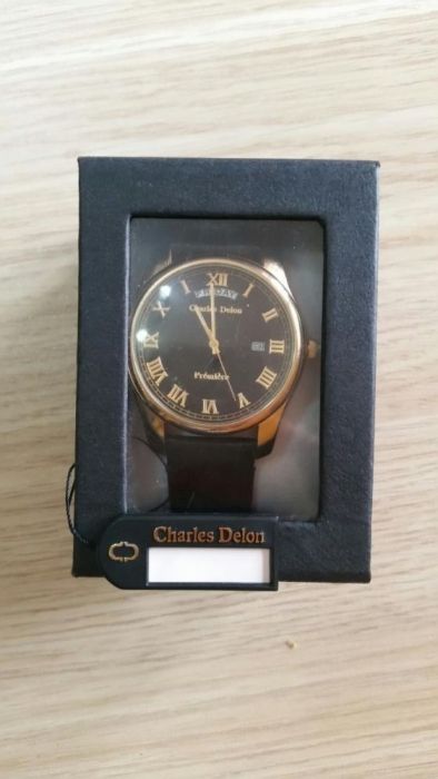 Мъжки часовник Charles Delon и Carbon