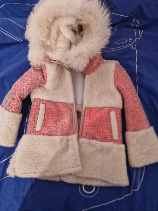 Кожено палто за момиче