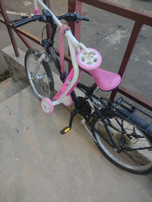 Bicicletă copii  neagră