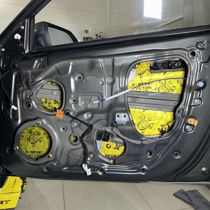 Шумозоляция авто