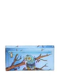 Ръчно рисуван кожен портфейл NIARVI