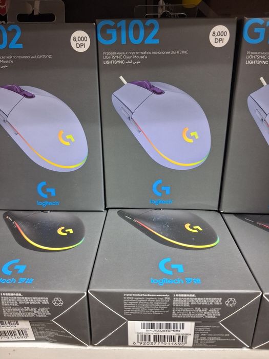 Игровые мышки logitech G102