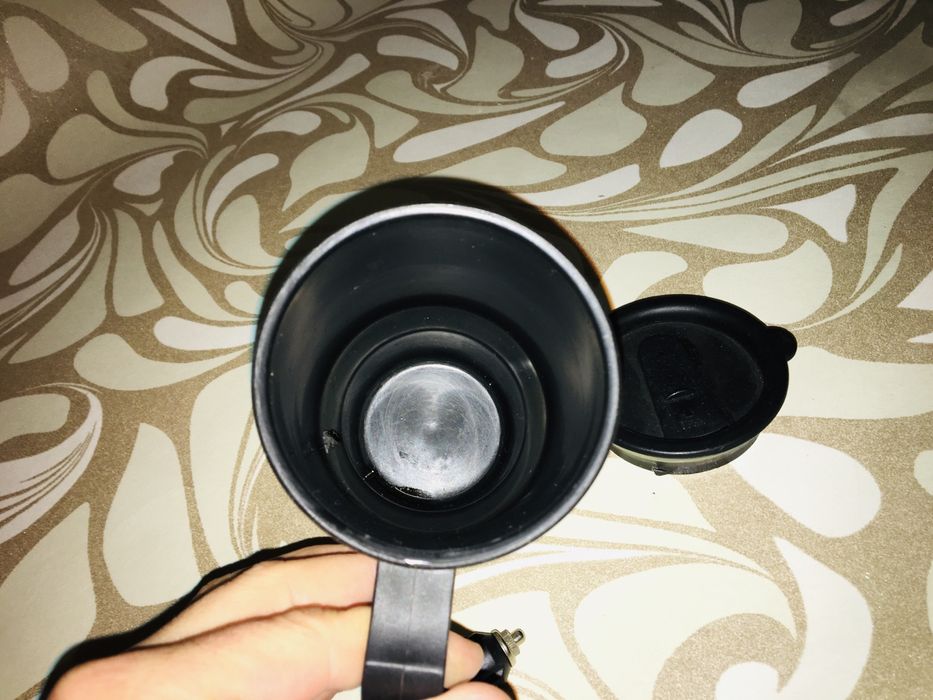Cana inox FEMINA cu încălzire băuturi la bricheta masina