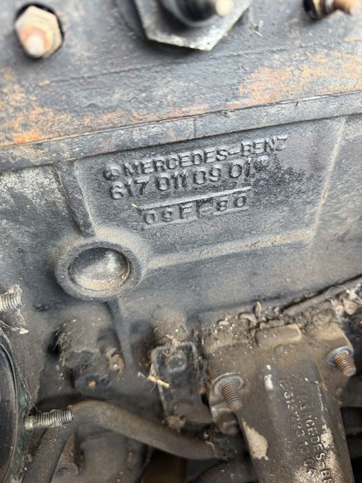Двигател Mercedes W123 300D OM617