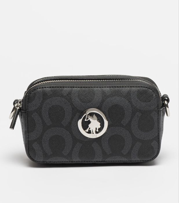 Черна чанта U.S. Polo Assn.
