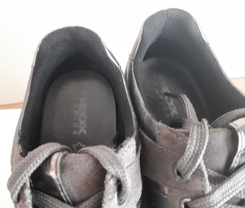 Сникърс Geox D Zosma графит / металик - 38 номер