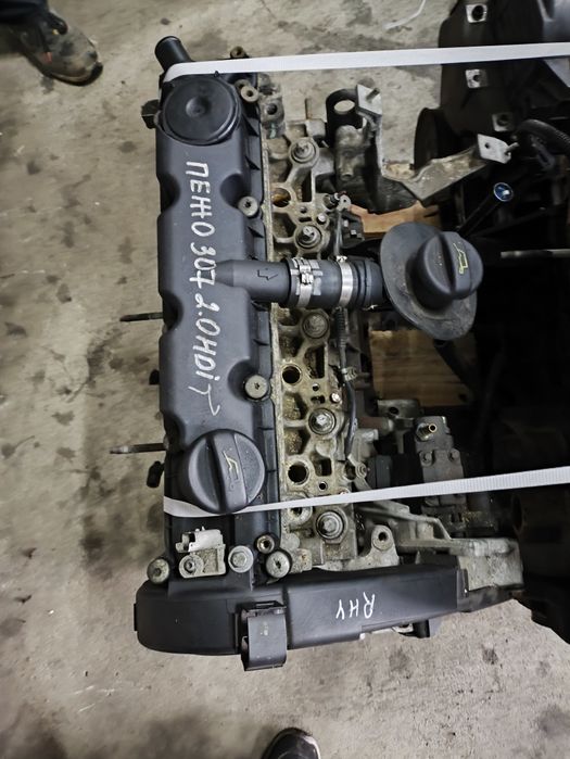 Двигател за Пежо/Peugeot  307,407 2.0hdi RHY