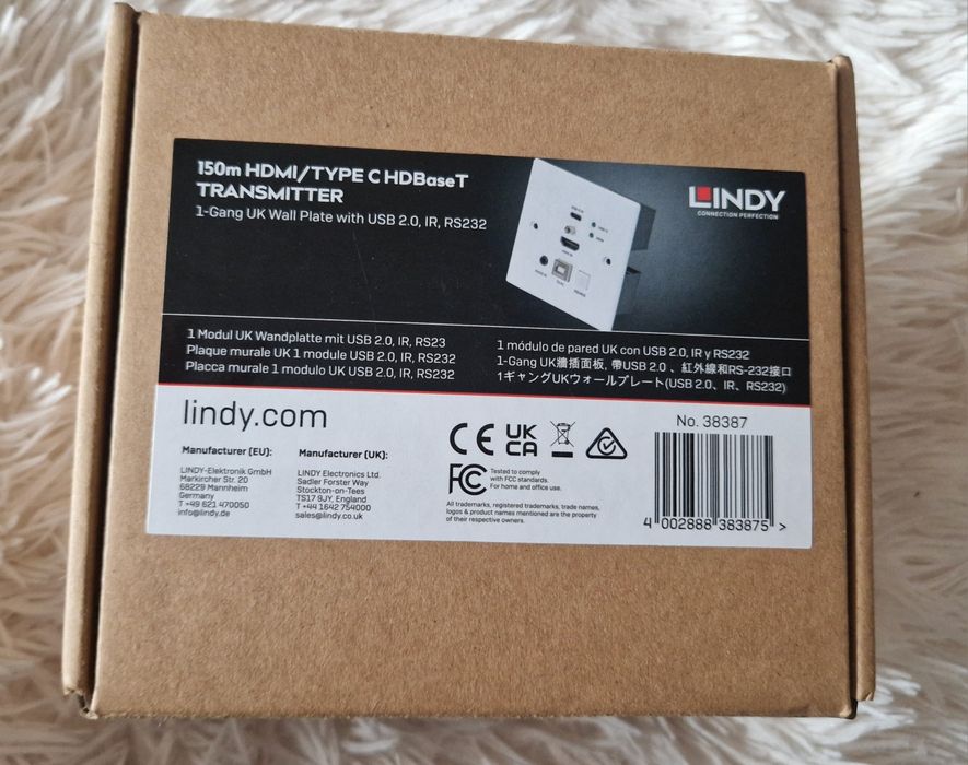 Adaptor pentru retea Lindy 150 m ! Nou !