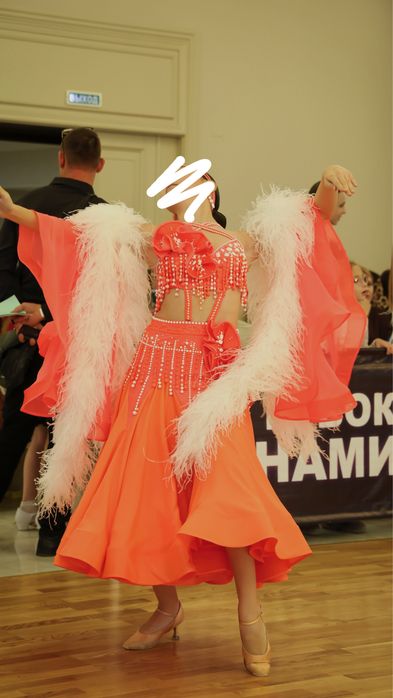 Платье для спортивно балтных танцев