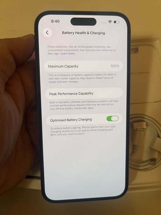 Iphone 14pro max 256GB 100% bat