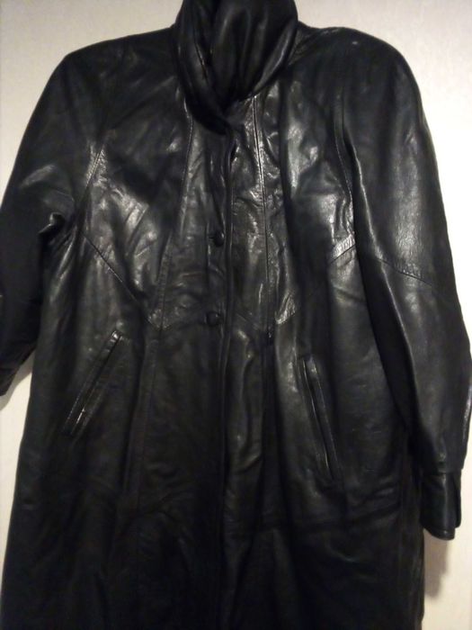 Манто от естествена кожа