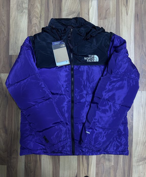 The North Face 700 Puffer Jacket in Purple & Black