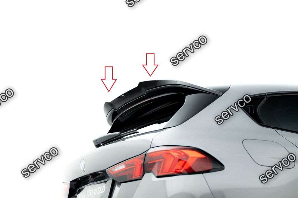 Eleron spoiler cap Bmw Seria 1 F40 F70 M135i 2019- v6 - Maxton Carbon