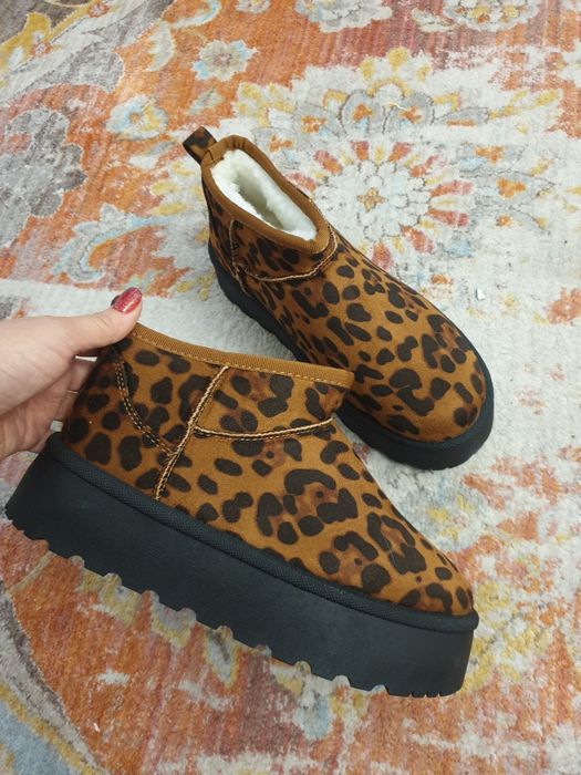 Угги тигровые. 37 размер