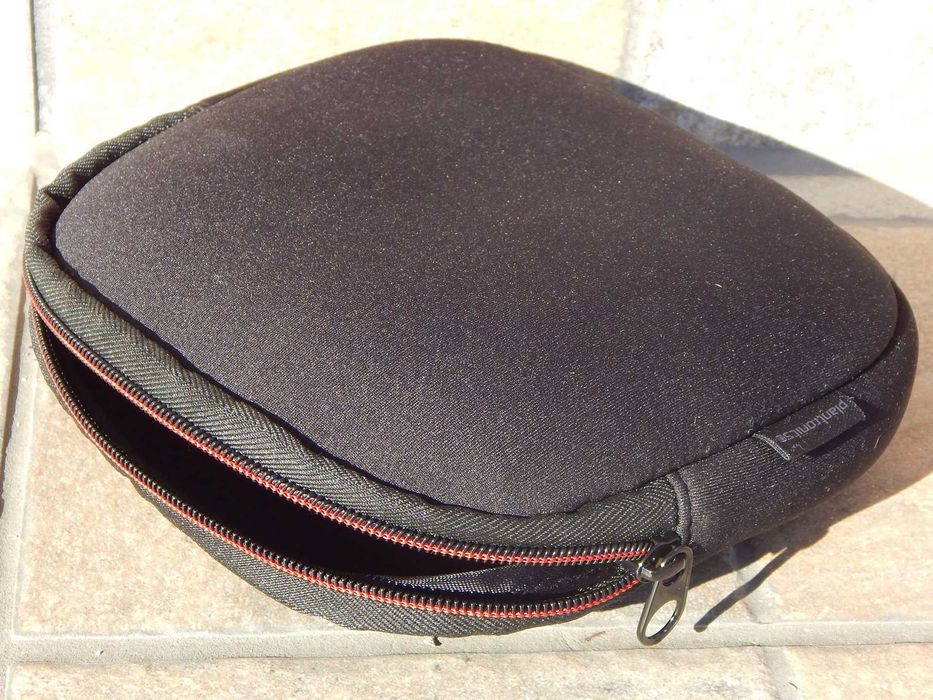 Geanta saculet depozitare casti Plantronics sau CD player textil