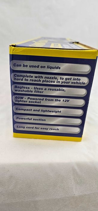 Прахосмукачка за автомобил Goodyear GY900317, 12 V, 60 W, 4 м кабел