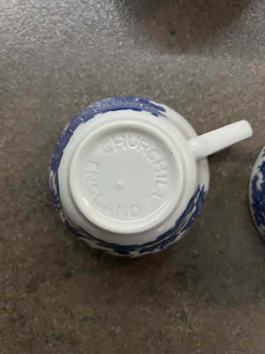 Сервиз blue willow churchill
