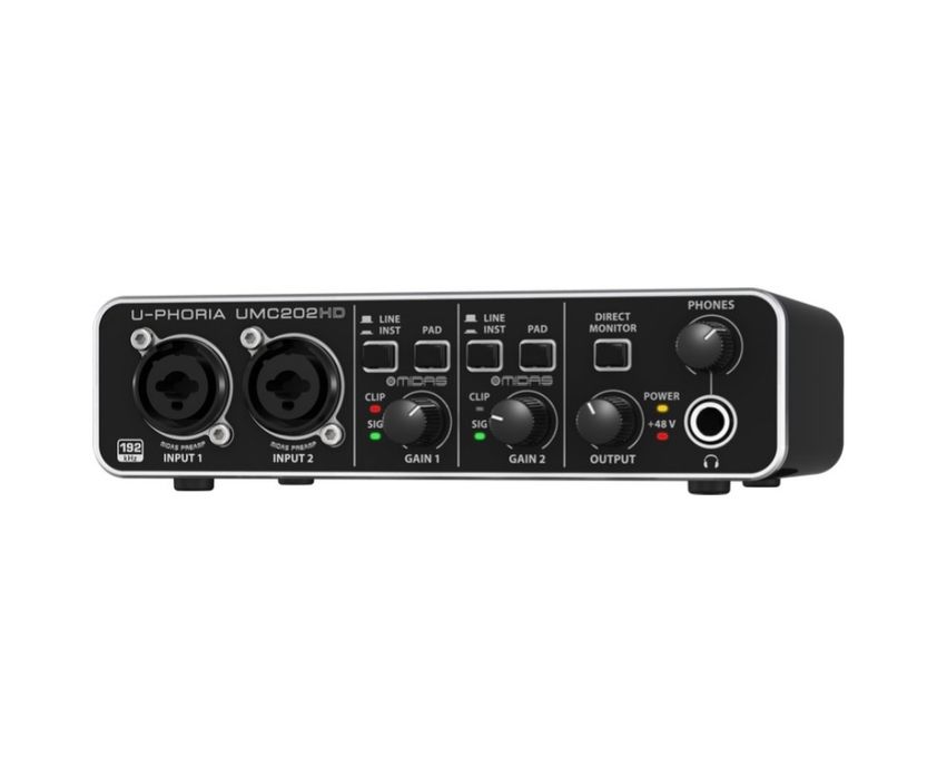 Behringer U-PHORIA umc 202hd внешняя звуковая карта