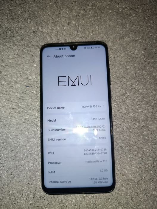 Huawei p30 lite 128/4