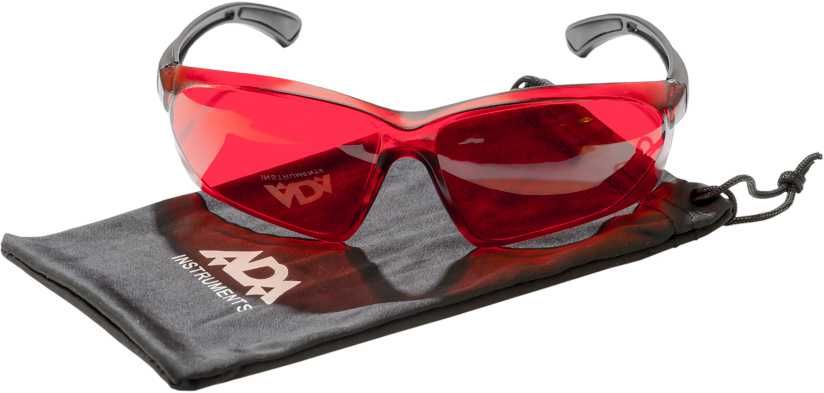 Лазерный уровень с очками