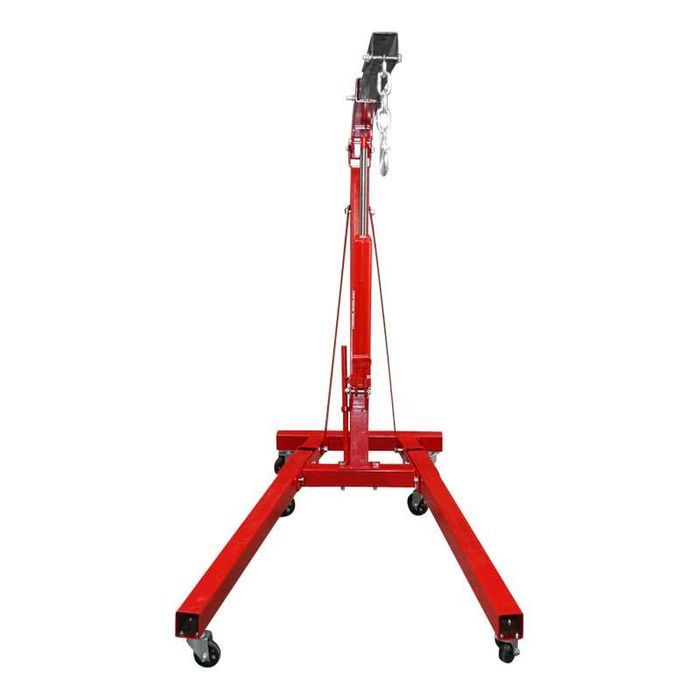 Macara atelier 2T tip girafă – hidraulică, pliabilă TRANSPORT GRATUIT