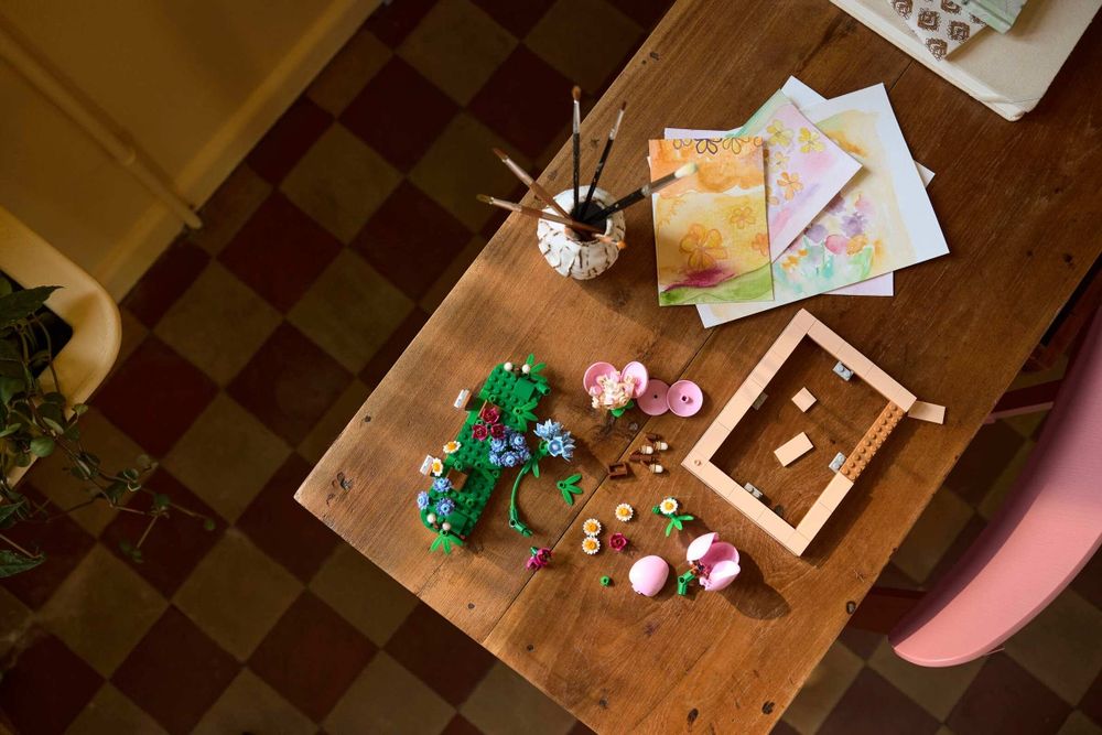 Lego 40916 Floral Picture Frame 40916 Lego Botanicals