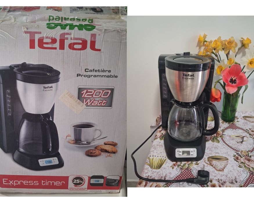Cafetiera Teffal noua cu programare