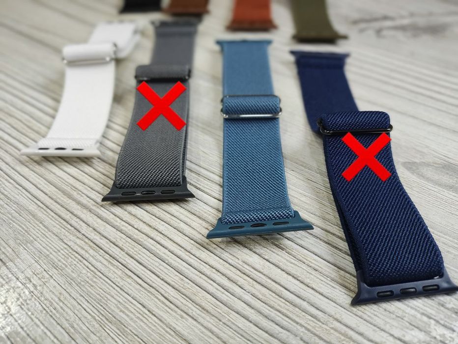 Ремешок Нейлоновый Apple Watch 42,44,45,49мм мужской