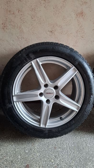 Vând set roti 5×112 r17 m+s