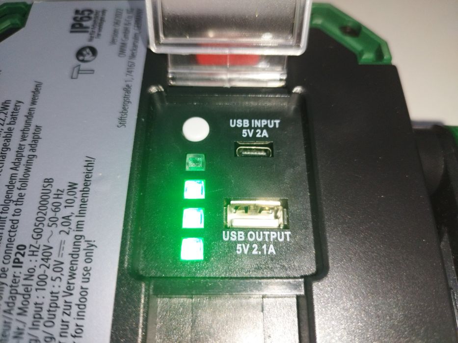 Работен лед прожектор Parkside  PAAL 6000 C2