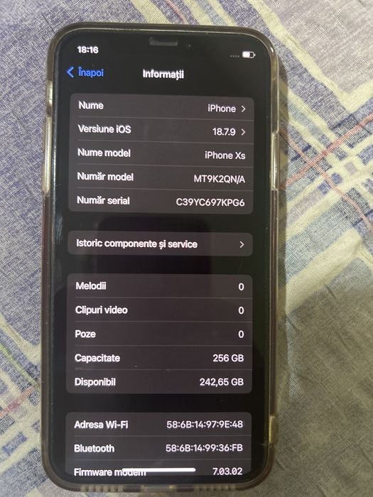 Iphone XS 256GB!
