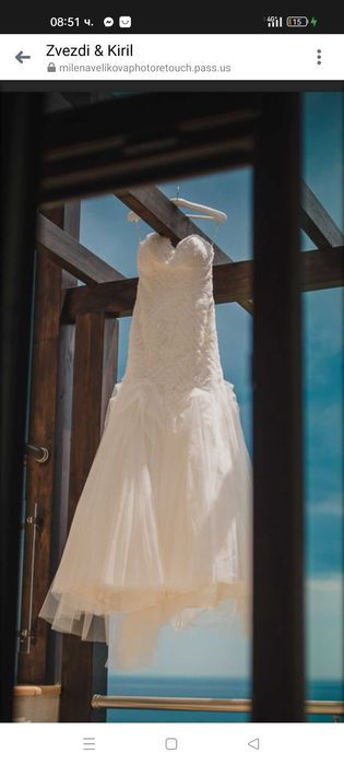 Булчинска рокля "Luna Novias"