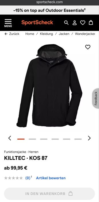 Killtec Level 3 Waterproof Jacket XL
