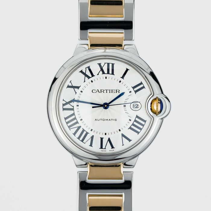 Cartier Ballon Bleu 42mm Yellow Gold & Steel W2BB0022