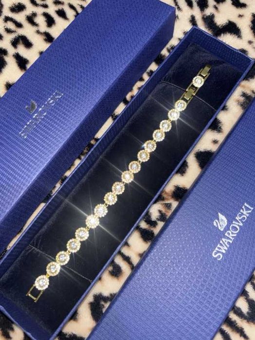 Bratara Swarovski Angelic, Aurie - nouă, în cutie