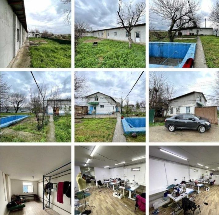 6+6-12 Дача сотилади 2 та кадастири бор
ярми тикув цехи килинган