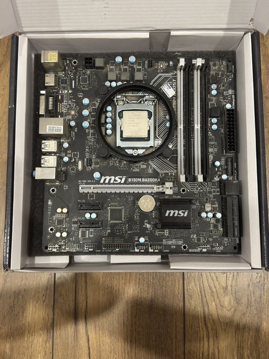 MSI B150M Bazooka + i5 6400