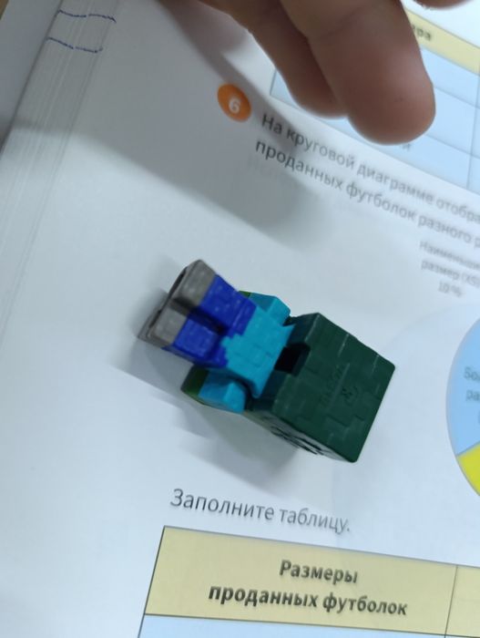 фигурка киндер майкрафт