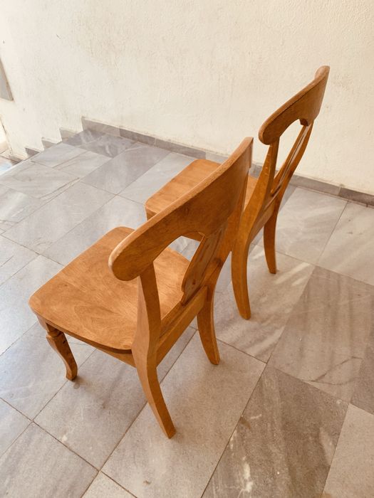 Винтидж трапезни чифт столове