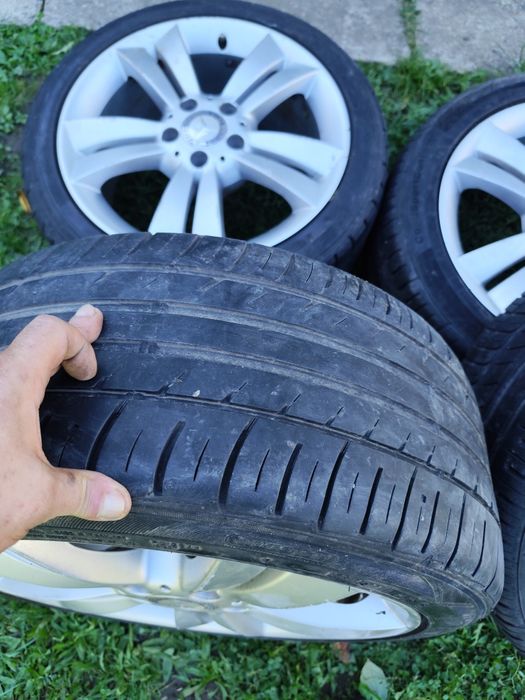 Jante 17 Mercedes cu anvelope de vara