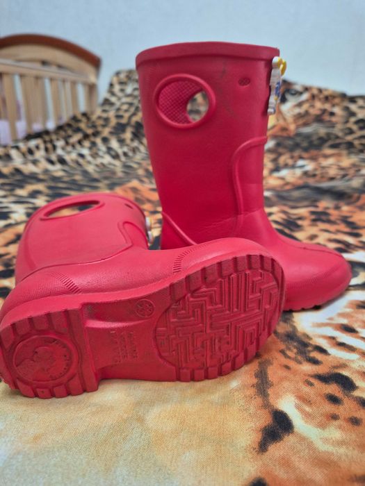 Детские резиновые сапоги