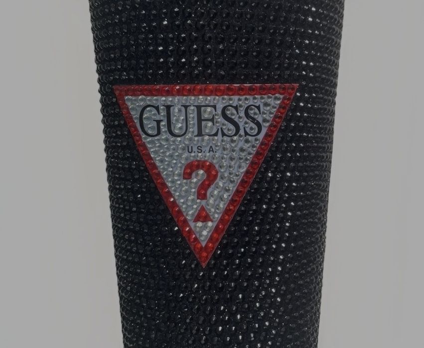 Чисто нова чаша Guess + подарък термос от неръждаема стомана