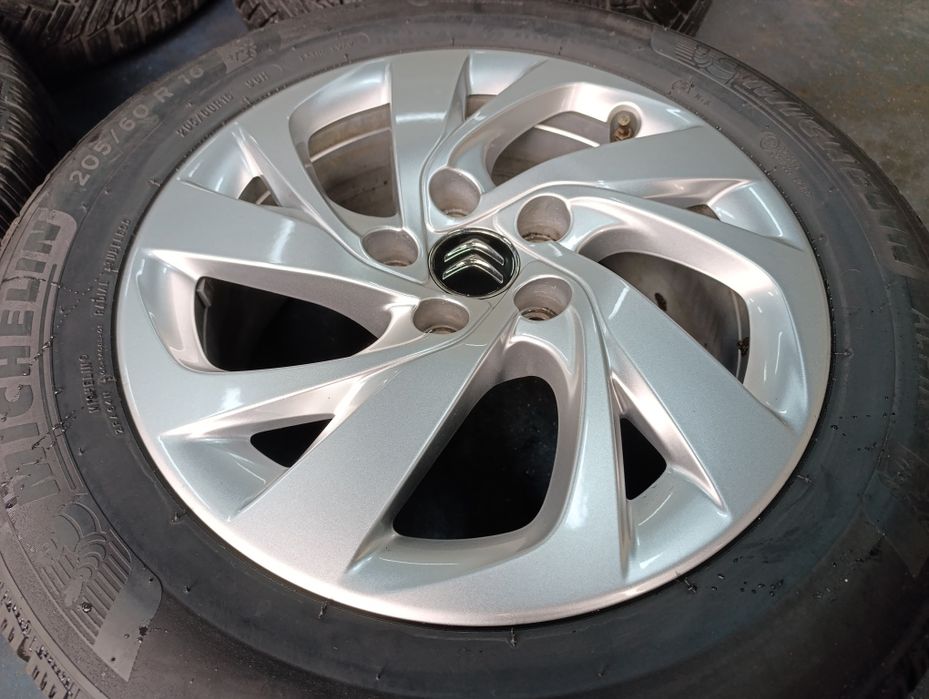 Jante originale Citroen C4 anvelope iarna Michelin 205 60 16 dot 2021