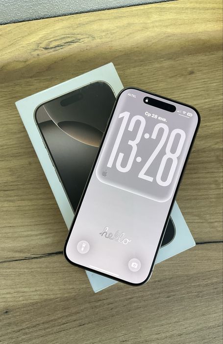 Iphone 16 pro,256, gold