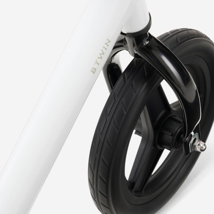 Bicicletă fără Pedale 10 inch 100 Alb - produs resigilat Decathlon