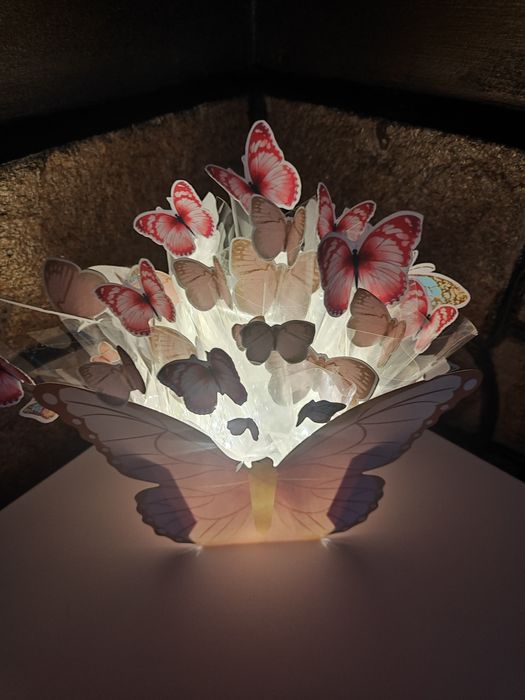 Светещ пеперуден букет